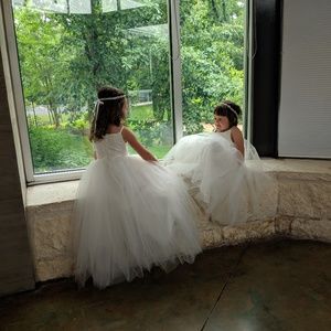 Tulle and Lace Flower girl dress 4t
